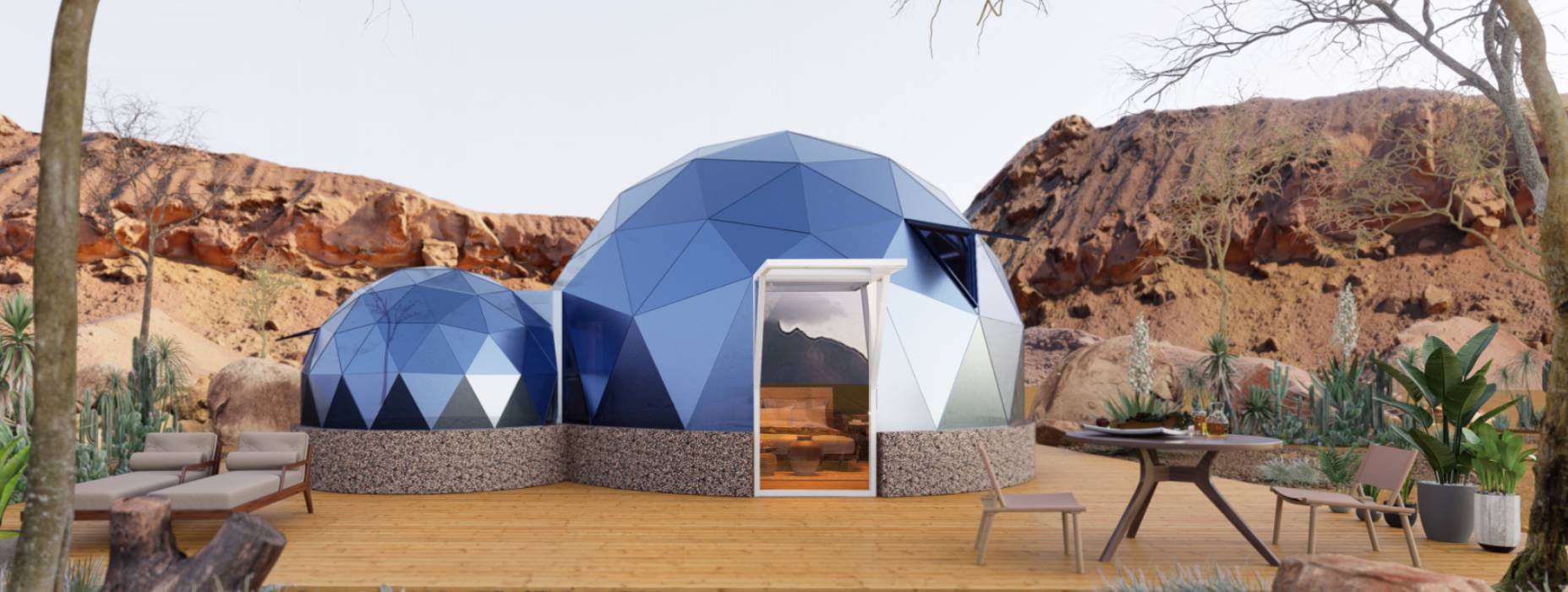 凤阳县球形智能光伏玻璃星空房